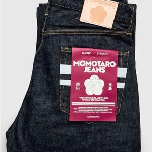 NWT MMJB0101 "Classic" 15.7oz Indigo Selvedge Denim - Straight Size 36